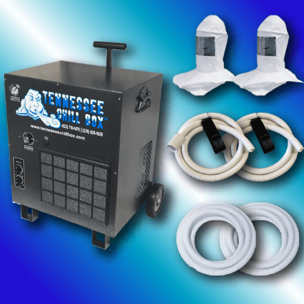 COOL AIR SYSTEM - CHILL BOX SYSTEM WITH 2 X HOODS | SprayEZ